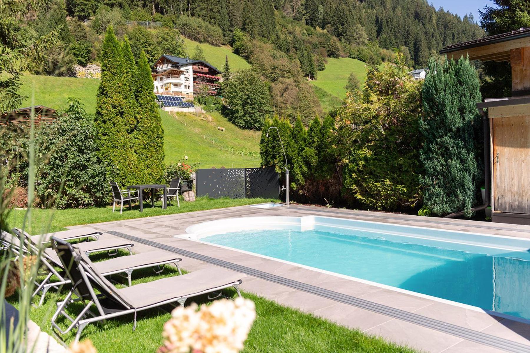 Hotel Enzian Paznaun See Buitenkant foto
